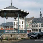 Braine-le-Comte : le kiosque et la maison communale © Jean-Paul Grandmont